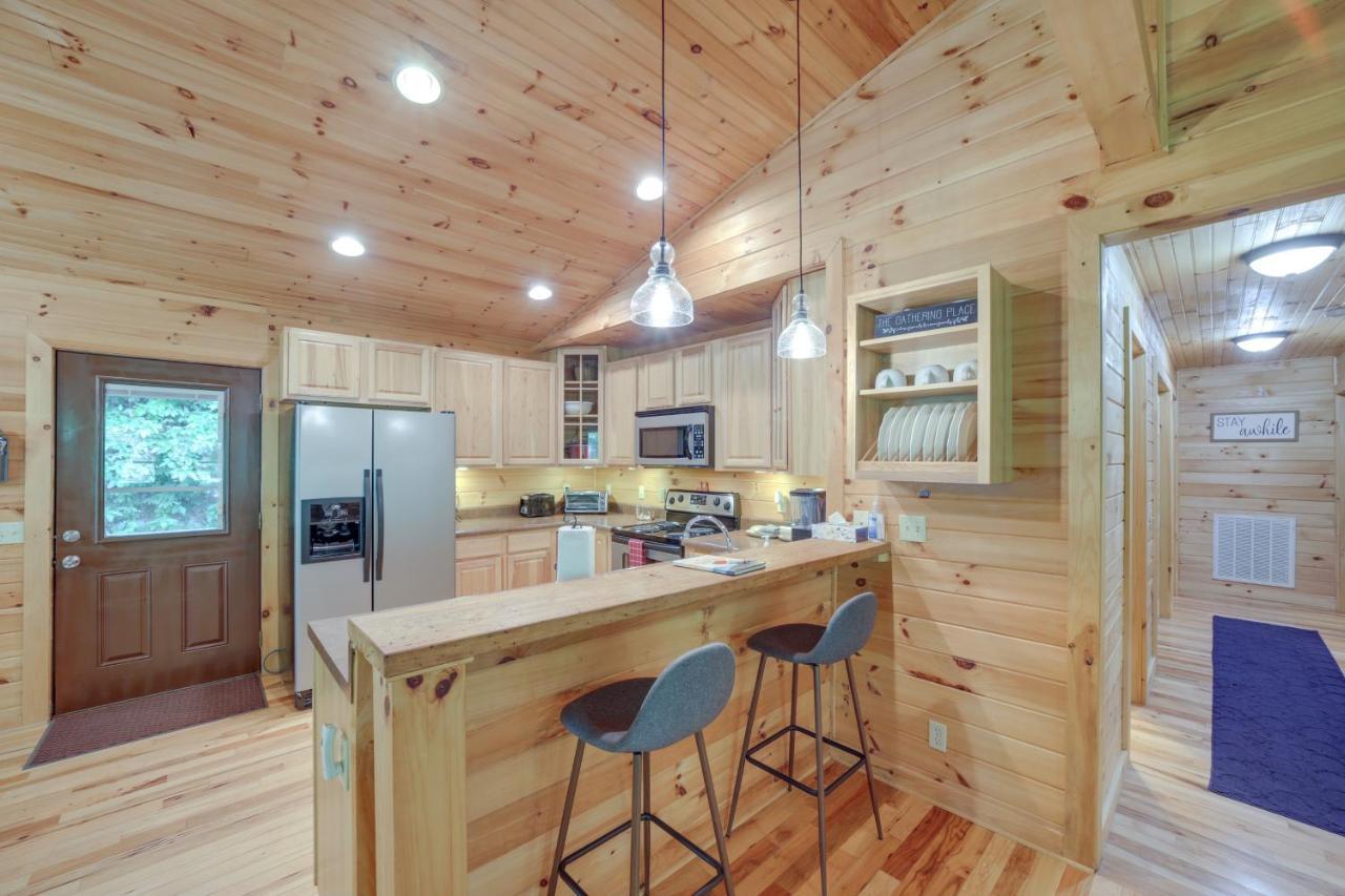 Brysons Hidden Valley Ranch - Quiet Nc Cabin! Vila Bryson City Exterior foto