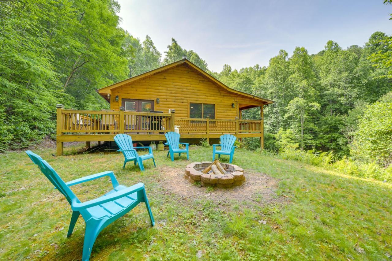 Brysons Hidden Valley Ranch - Quiet Nc Cabin! Vila Bryson City Exterior foto