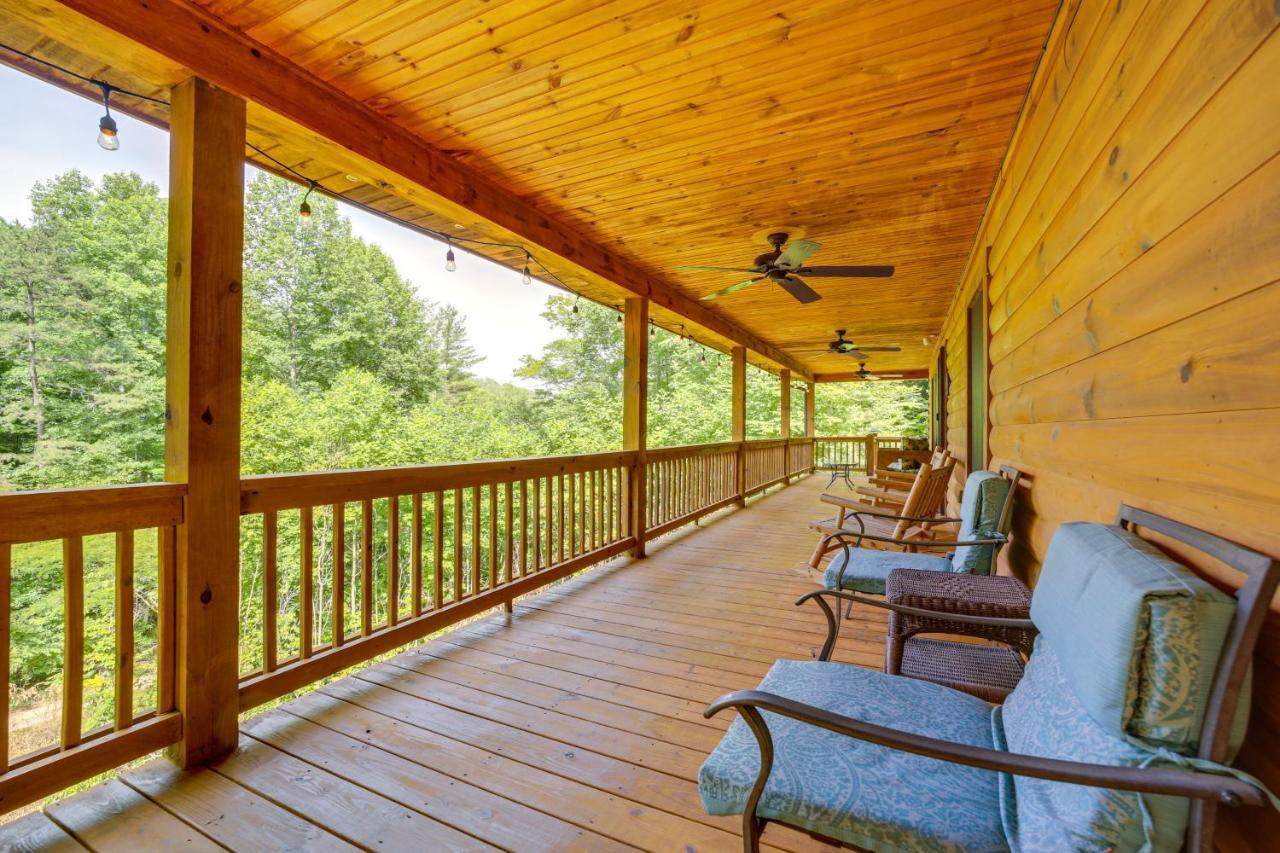 Brysons Hidden Valley Ranch - Quiet Nc Cabin! Vila Bryson City Exterior foto