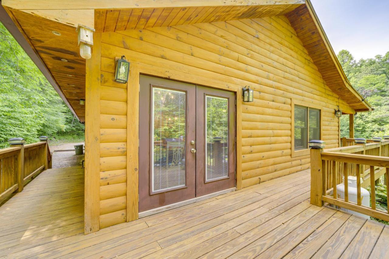 Brysons Hidden Valley Ranch - Quiet Nc Cabin! Vila Bryson City Exterior foto